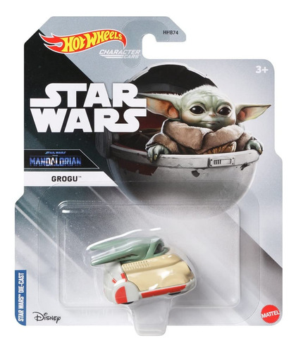 Coches De Personajes De Star Wars Hot Wheels Grogu Diecast .