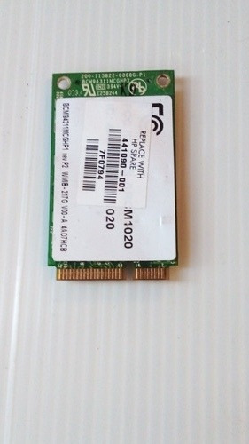 Tarjeta Wireless Wifi Hp Tx1000 N/p 441090-001 418572-001 (Usado)