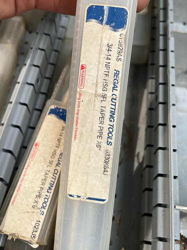 Machuelo 3/4 Nptf Hsg 5fl Taper Pipe X6 (Usado)