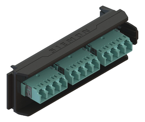 Placa Acopladora Lightverse, 6 Conectores Dúplex Lc/upc,