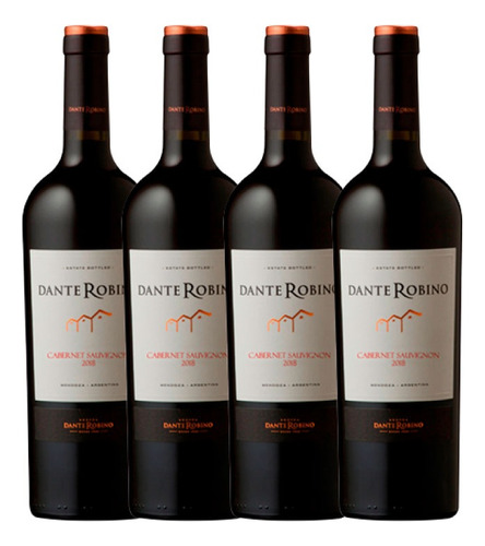 Dante Robino Cabernet Sauvignon Tinto 750ml X 4