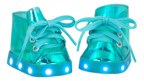 Zapatillas Con Luces Para Mascotas De Muñecas Our Generation