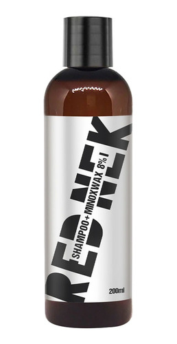 Shampoo Minoxwax 8% Anti Queda Cresce Cabelo 200ml Red Nek
