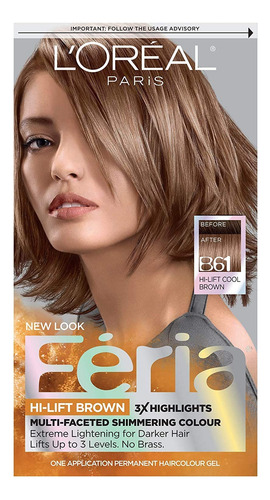 Kit De Tintes Para El Cabello L'oreal Paris Feria B61 Downto
