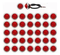 Comprar 50pzs Redonda Camión Luz Led Lateral Indicadora 12v