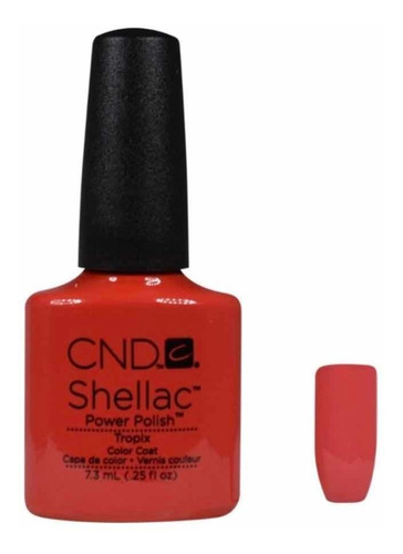 Cnd Shellac Gel Nail Polish Tropix 0. - mL a $4886