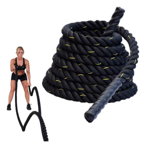 Battle Rope Cuerda De Batalla Fuerza 9 M X 50 Mm Crossfit