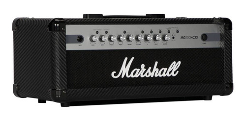 Imagen 2 de 4 de Amplificador Marshall MG Carbon Fibre MG100HCFX Transistor para guitarra de 100W color negro 230V