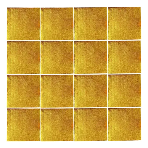 Papel Para Envolver Chocolates, Papel De Aluminio Dorado, 60