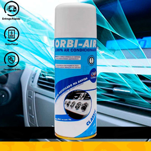 Limpa Ar Condicionado Automotivo Doméstico Spray Higienizado