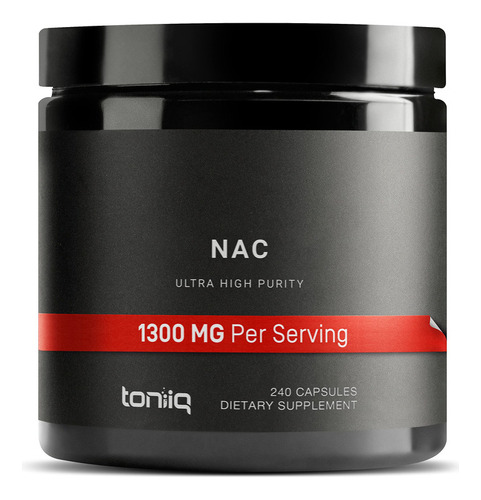 Toniiq 1300 Mg Nac - Suministro Para 4 Meses - Min. Pureza P