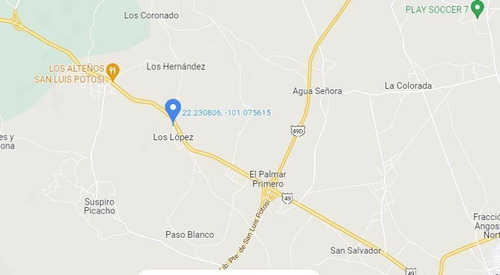 Terreno En Venta Sobre Carretera Zacatecas, S.l.p.