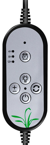 Lámpara De Clip Flexible 45w 3 Cabeza Redonda