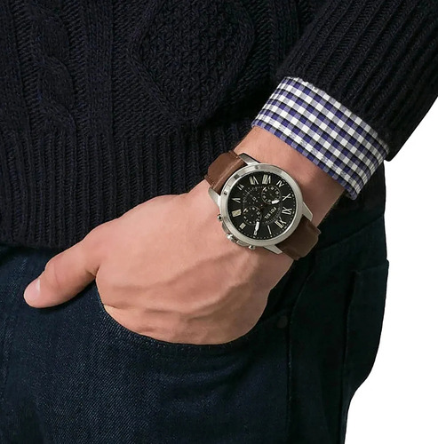 Reloj Pulsera Digital Fossil Fs4813/0pn Con Correa De