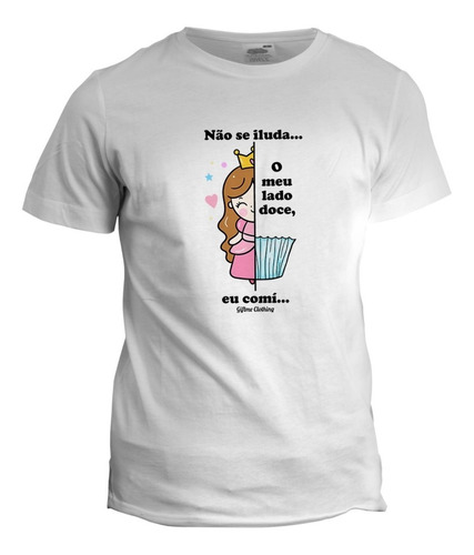 Camiseta Personalizada Lado Doce - Giftme - Divertidas