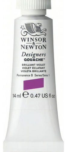 Gouache Winsor & Newton 14ml - Color Violeta Brillante