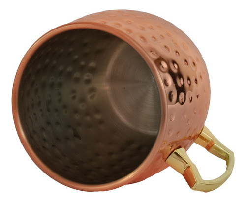 Set 4 Vasos Moscow Mule Mug Cobre + Bombillas Simplit