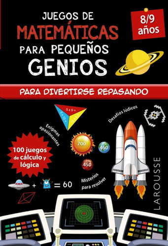 Libro Juegos De Matematicas Para Pequeã¿os Genios 8-9 Aã¿os