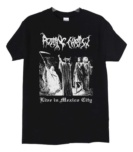 Polera Rotting Christ Live In Mexico City Metal Abominatron