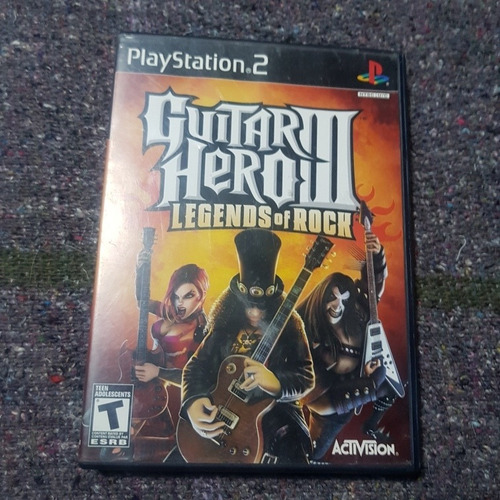 Guitar Hero 3 Legends Of Rock Para Play 2 Original 