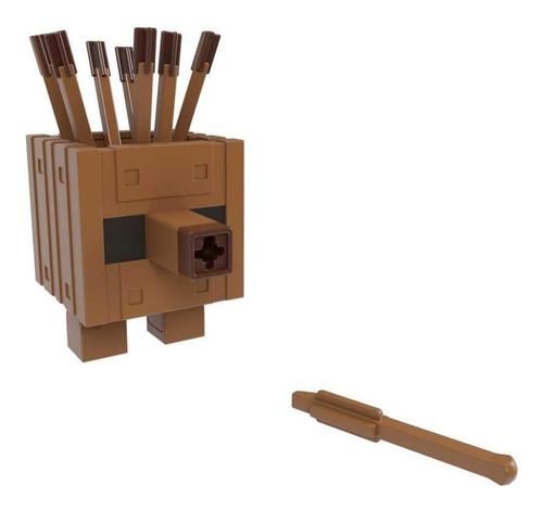Figura Minecraft Legends Golem De Madera 3.25 In Wood Golem