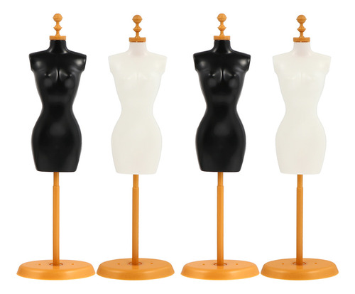 Soporte De Maniquí En Miniatura Para Maniquíes, 4 Unidades