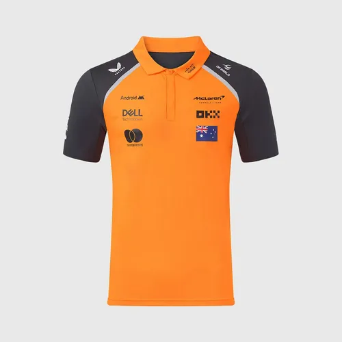 Polo De Hombre Personalizado F1 Mclaren Impreso