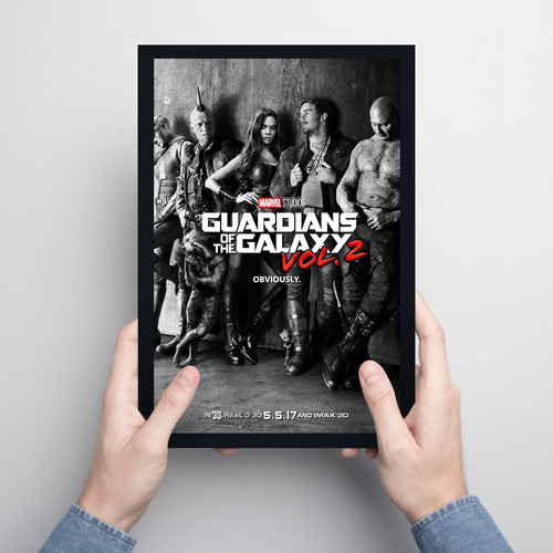 Cuadro 20x30 Pelicula Guardians Of The Galaxy Vol 2