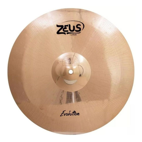 Prato De Bateria Zeus Evolution Crash 17 Zevc17 - Bronze B10