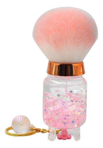 3 Brocha Para Polvos, Brocha De Maquillaje, Colorete Rosa