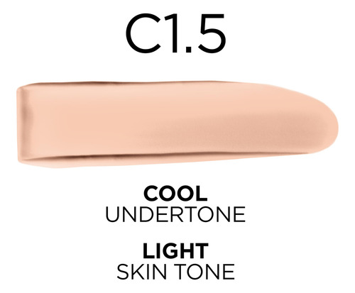 L'oréal Paris True , Base De Maquillaje , C1.5, Light, 1floz