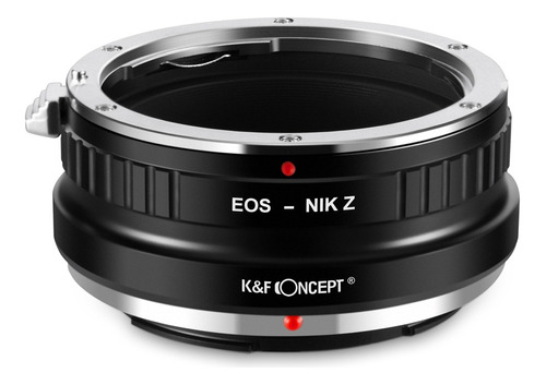 Lente K&f Concept Canon Ef Mount Para Câmera Nikon Z6 Z7