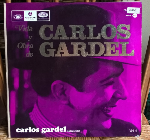 Carlos Gardel Vida Y Obra Vol 4 Lp Triple Argentino / Kktus