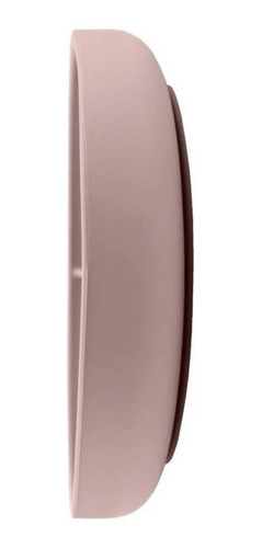 Prato De Silicone Com Divisórias E Ventosa Rosa Clingo