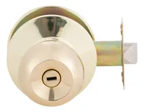 Comprar Cerradura Pomo Baño Cilindrica Terminacion Bronce Oister 101