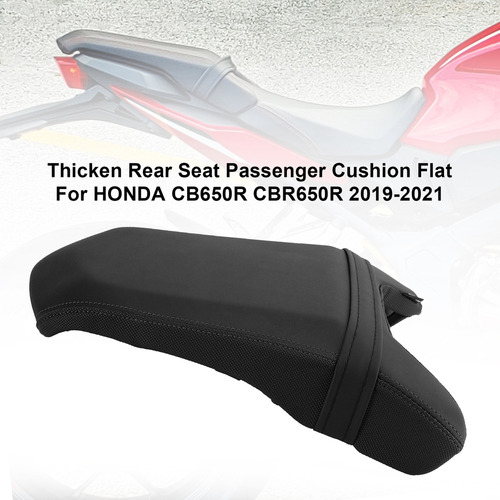 Asiento Trasero Grueso Negro A For Honda Cb650r Cbr650r