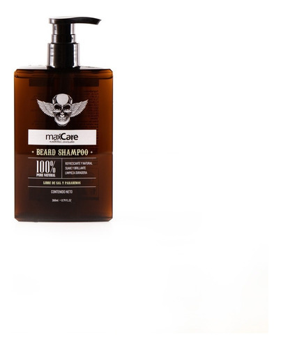 Maxcare® Shampoo Barber 100% Pure Natural 260ml