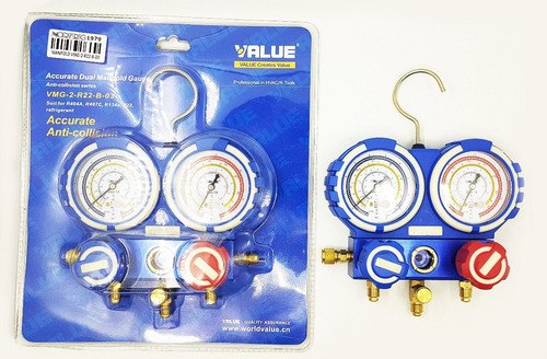 Manifold Con Visor R22 Value Vmg-2-r22-b-03 Cts