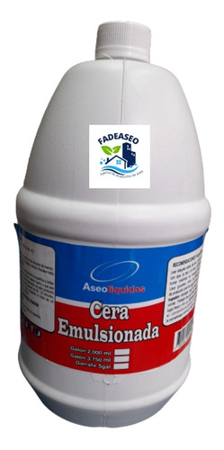 Cera Emulsionada Con Aroma De 3.8 Lts - L a $3750