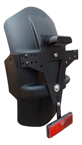 Paralama C Suporte De Placa Chopper Road 150 Master Ride 150