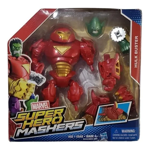 Oferta Figura Marvel Super Hero Mashers Hulk Buster Env o gratis