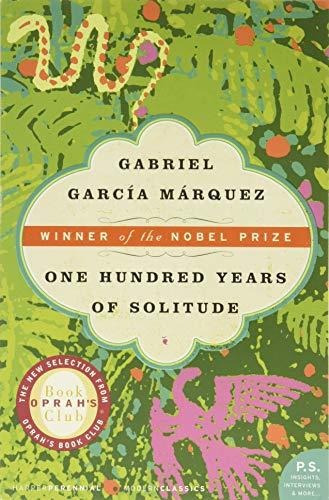 Book : One Hundred Years Of Solitude (harper Perennial...