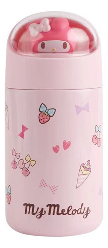 Petaca Al Vacío Miniso Sanrio Hellokitty Mymelody De 280 Ml