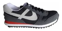 Comprar Tenis Panam Vaivén Gris Fuerte Unisex Línea Nueva Panam