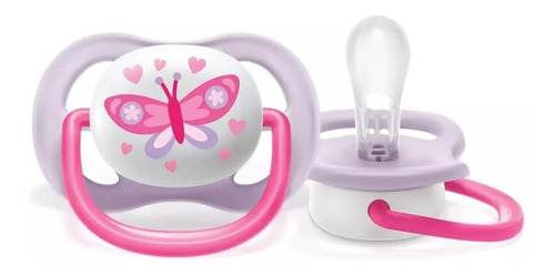 Chupon Mariposa Philips Avent Ultra Air Happy 1 Pieza 0-6m