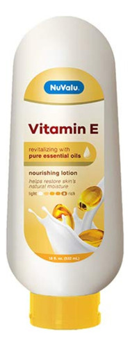 Locion Extrahidratante Vitamina E Concentrada 532 Ml Nuvalu