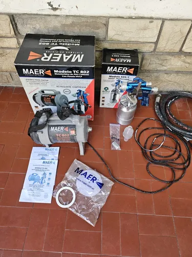 Vendo Pistola Y Mini Compresor Portátil Para Pintar