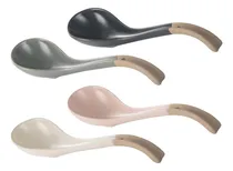 Comprar Juego De 4 Cucharas De Sopa De Ceramica, Cucharas De Sopa As