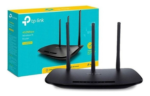 Router Tp-link 450mbps Wifi 3 Antenas Inalambrico