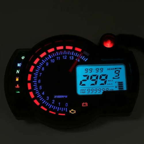 Más Vendido Velocimetro Tablero Digital Universal Para Moto